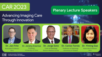 CAR 2023 Boasts Impressive Lineup of Plenary Lecture Speakers