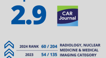 Increased Ranking and Steady Impact Factor for the CAR Journal