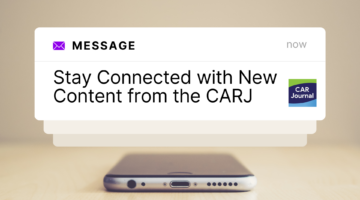 Stay Connected with New Content from the CARJ