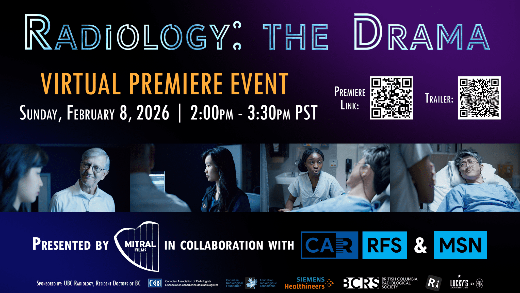 Virtual Conference Radiology Radiology: The Drama - Canadian Association of Radiologists (CAR)